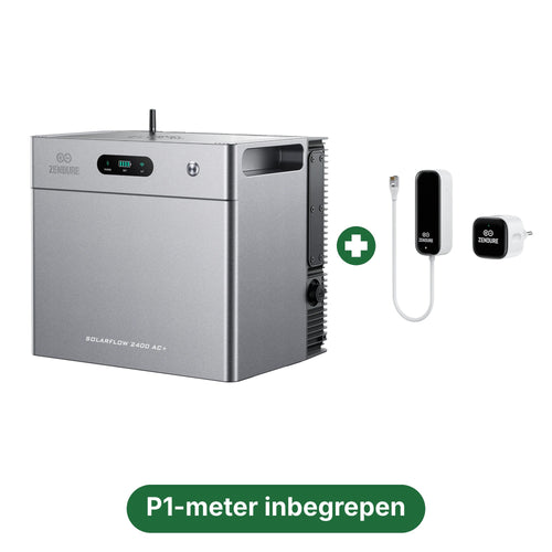 Zendure SolarFlow 2400 AC+, 2,4 kWh plug-in thuisbatterij incl. gratis P1-meter