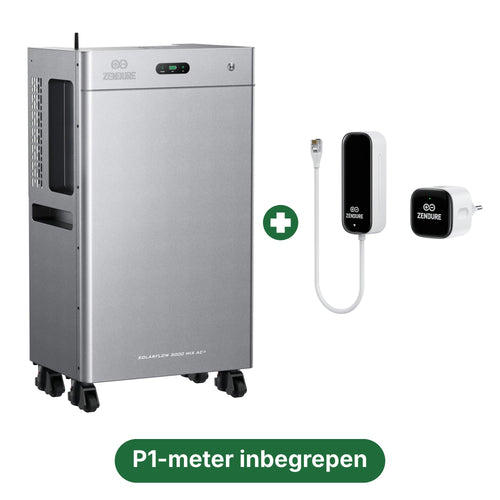 Zendure SolarFlow 3000 Mix AC+, 8 kWh plug-in thuisbatterij incl. gratis P1-meter